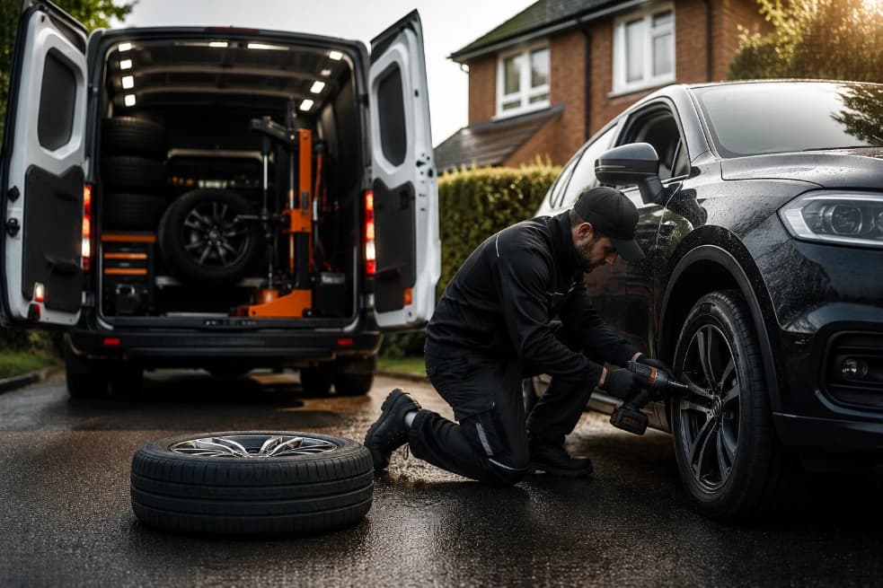 Mobile Tyre Fitting in Longsight